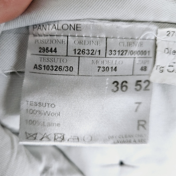 CANALI | straight leg business career dress pants - Picture 7 of 8